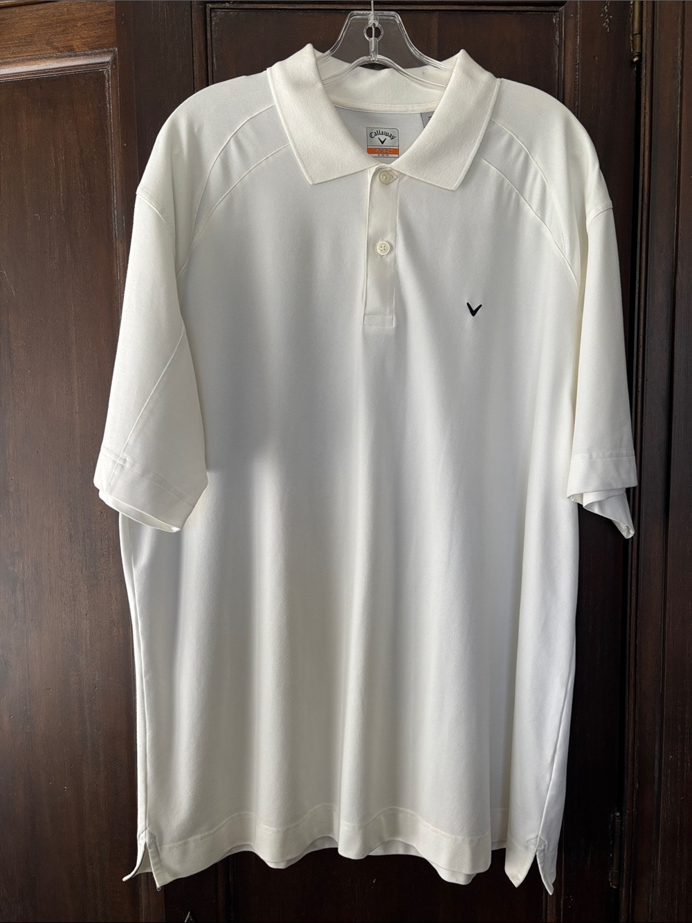 Callaway Men’s Classic White Polo Shirt XL